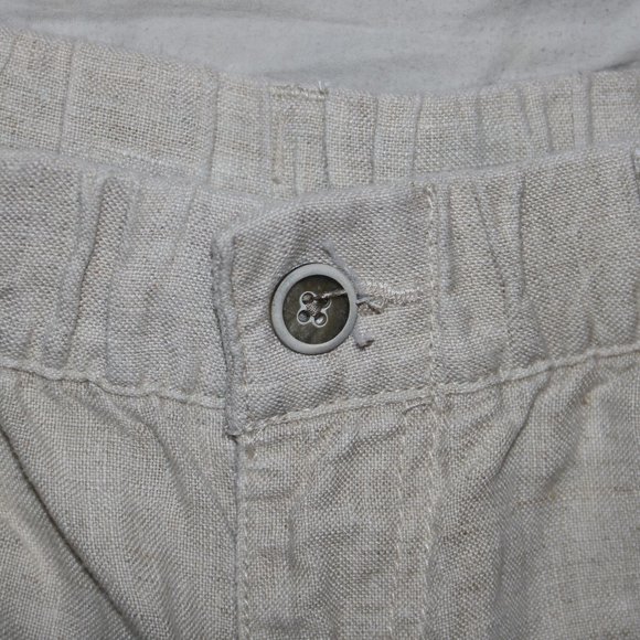 Caribbean Cargo Linen Pants Waist 32x32 Inseam - Picture 5 of 11